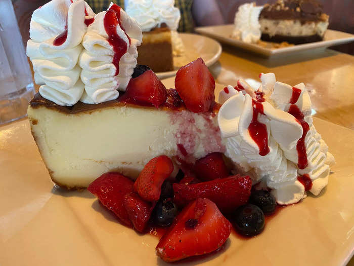 6. Classic Basque Cheesecake — $9.95