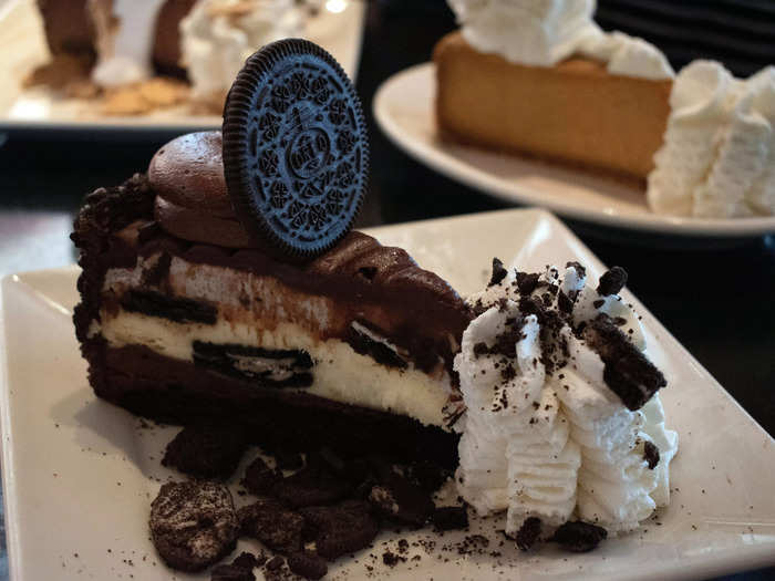 8. Oreo Dream Extreme Cheesecake - $9.50