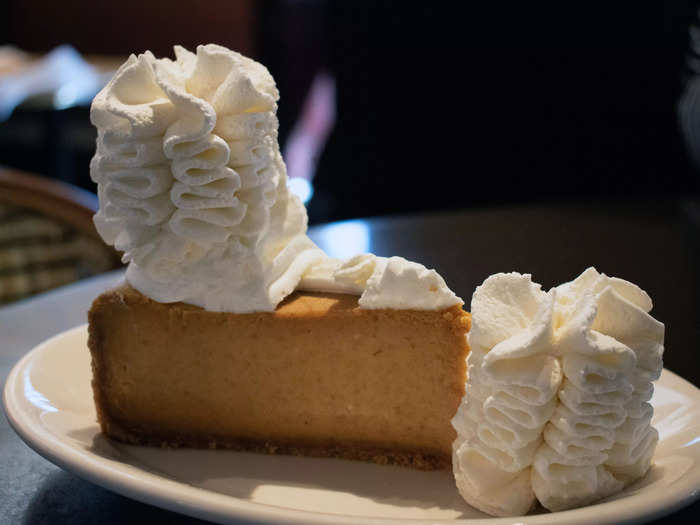 14. Pumpkin Cheesecake - $8.50