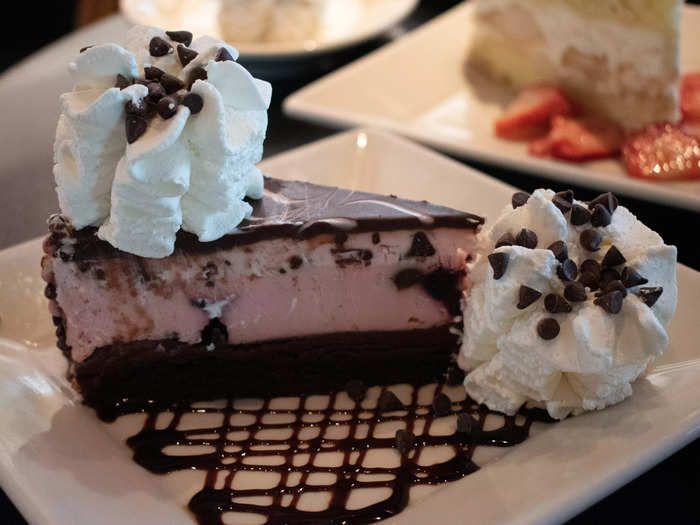 29. Very Cherry Ghirardelli Chocolate Cheesecake - $9.50