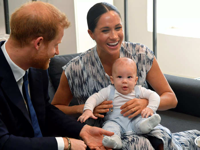 Speaking of Archie, the young prince made an appearance alongside his parents in South Africa in 2019 – both Markle and Harry were all smiles.