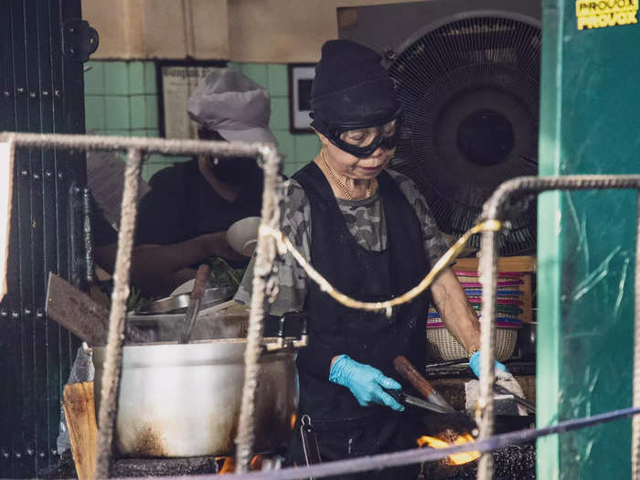 As a street-food enthusiast, I was excited to try out the much-hyped restaurant. I took a 15-minute car ride from my hostel in Chakkrawat and found a line of about 30 people queued up at around 2 p.m. "No Photo" signs were plastered on barriers that shielded Junsuta from onlookers.