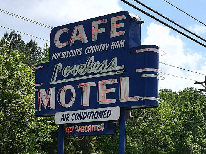 Martha Stewart loves the biscuits and country ham at The Loveless Cafe in Nashville, Tennessee.