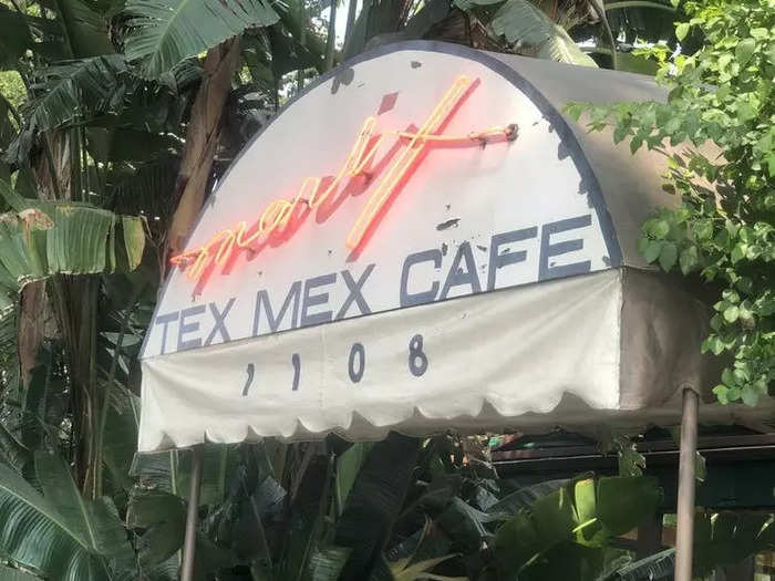 Marix Tex Mex Cafe in West Hollywood, California, is one of Jennifer Aniston