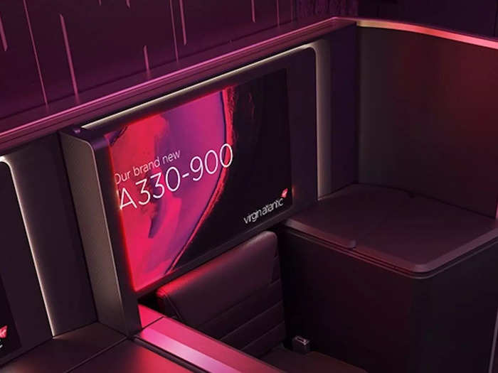 ...a 27" touchscreen inflight screen with Bluetooth connectivity...