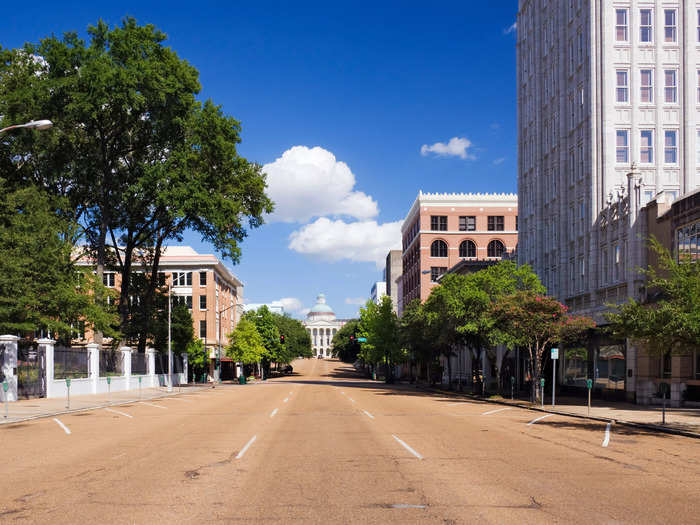 4. Jackson, Mississippi