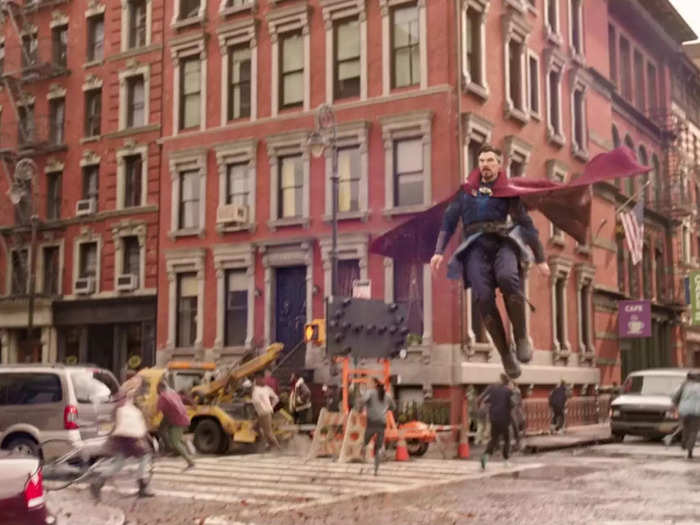 Whenever you see Doctor Strange soaring through the skies of New York City or Kamar-Taj, that