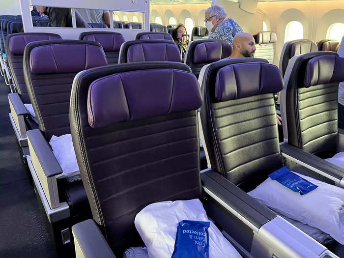 Premium economy reminded me of United Airlines