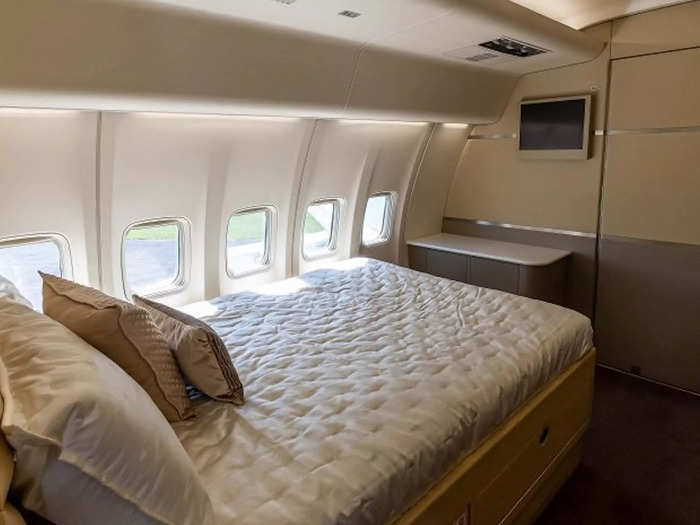 With a range of 4,500 nautical miles, the plane can fly up to 9.5 hours. Onboard, passengers will find several living spaces and amenities, including a bedroom…