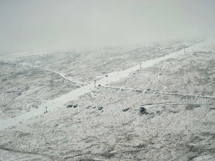 Lesotho has become a major skiing hotspot in Africa. As it is 1,000 meters (3,280 ft) above sea level, it