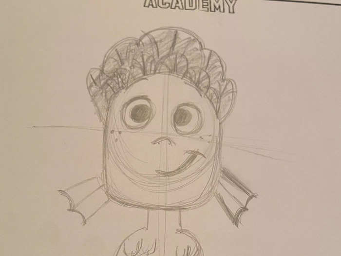 You can learn to sketch characters at the Animation Academy.