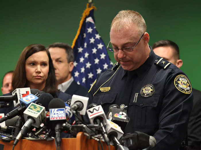 SunTrust Bank shooting in Sebring, Florida. January 23, 2019.