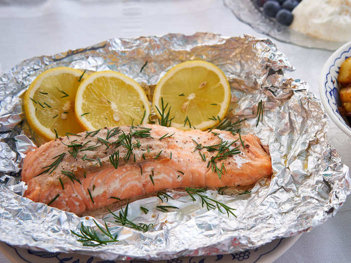 Salmon can overcook during transit.