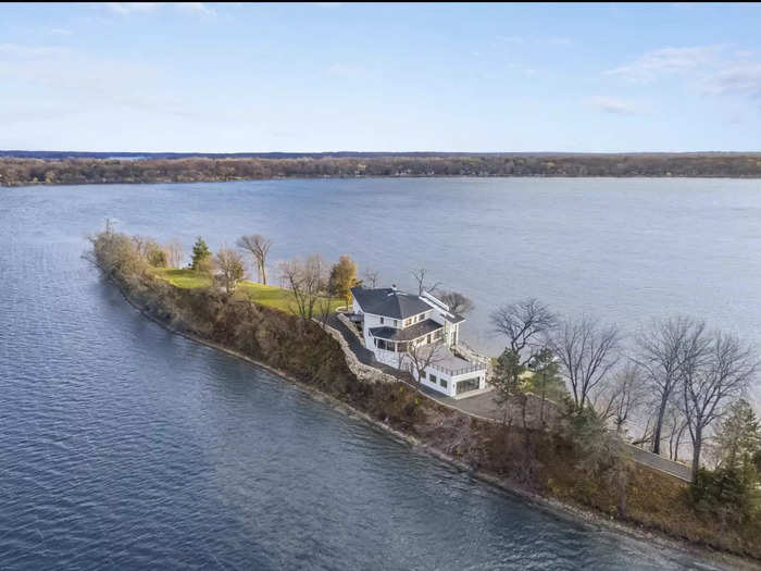 The home was built in 1985. The previous owners lived full-time on the island, Landucci said.