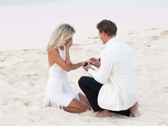 Kummert officially popped the question in June 2021, though the couple started planning their wedding back in January.