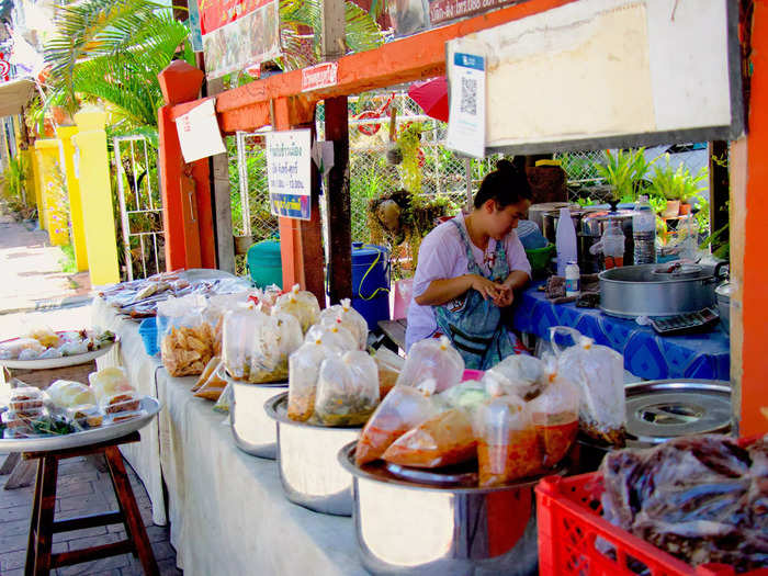 5. Dine at roadside hawker establishments.