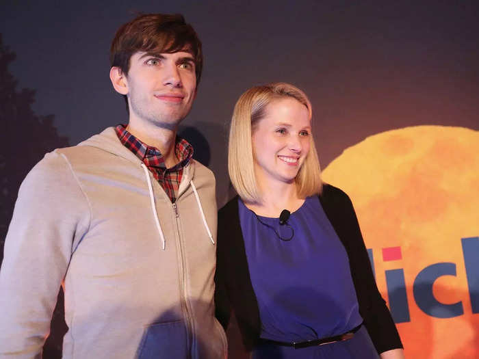 Yahoo bought Tumblr for about $1 billion in 2013.