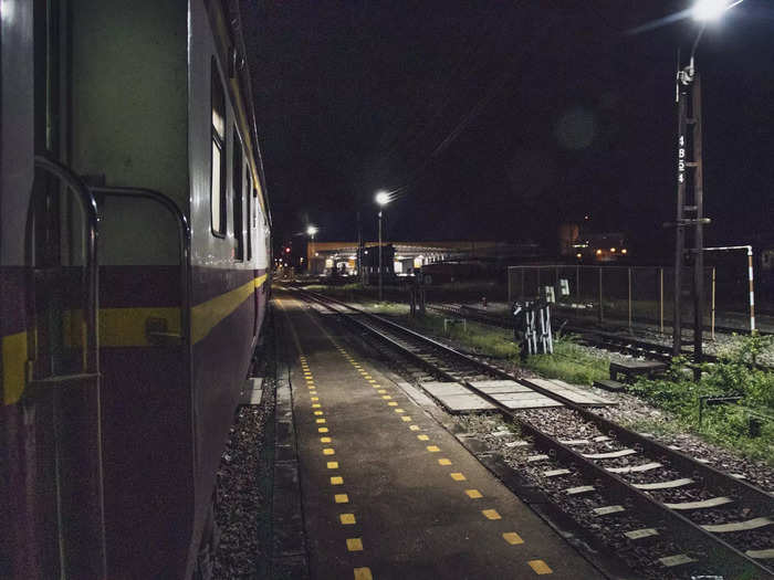 I expected the train to stop at stations where there would be vendors selling trinkets and food, like on the Trans-Siberian Railway or even certain Amtrak routes, but many stations remained desolate throughout the night.