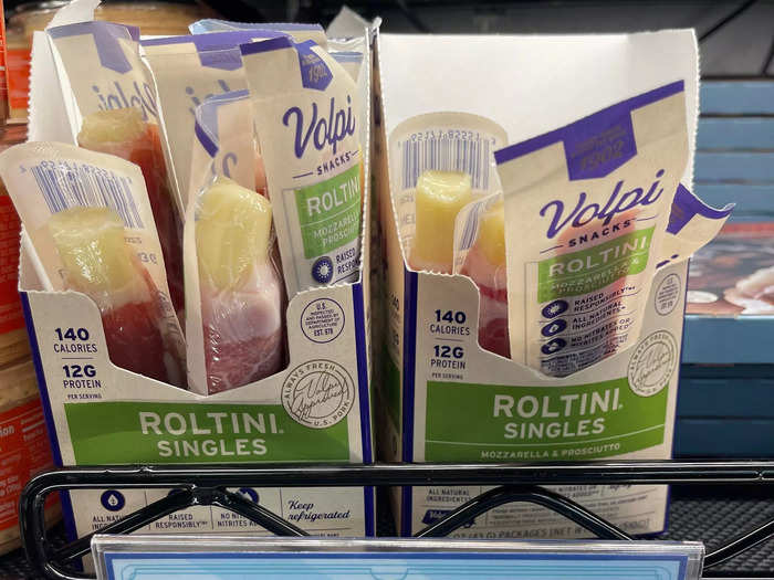 The Volpi Roltini, made with meat and cheese, is basically a keto staple.