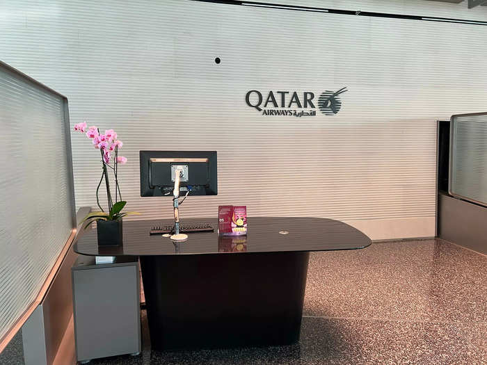 However, the airport experience in Doha was vastly different than in New York. When I arrived for my flight home, I was greeted by people who took my bags on a bellhop and then brought me to a private check-in, which included a separate entrance with its own security checkpoint.