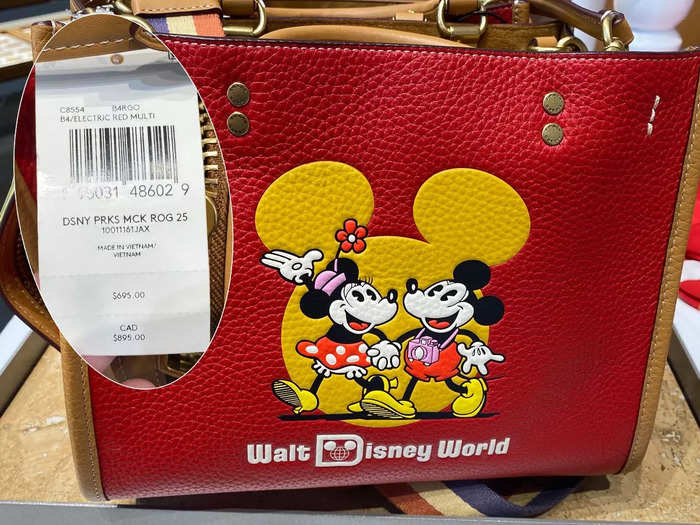 Some of the designer stores are a bit quieter, but the merchandise is less accessible. After seeing fans gather around a purse in the Coach store, I checked the price. It cost $695.