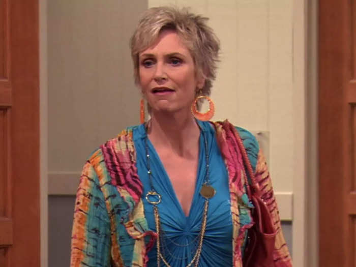 "Glee" star Jane Lynch portrayed Sam