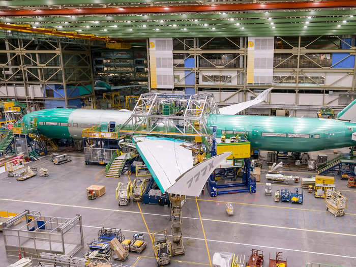 According to Boeing, the 777-9 is currently the largest passenger aircraft in production.