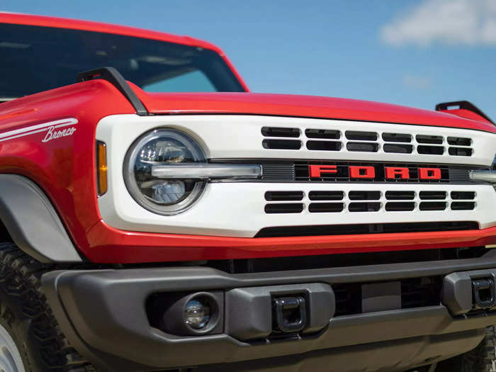 The new Bronco competes with the Jeep Wrangler and has been a hit for Ford.