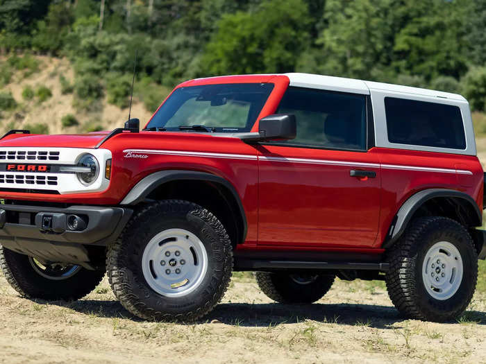 Ford unveiled a lineup of special-edition, nostalgia-filled Broncos that honor the original 1966 version of the SUV.