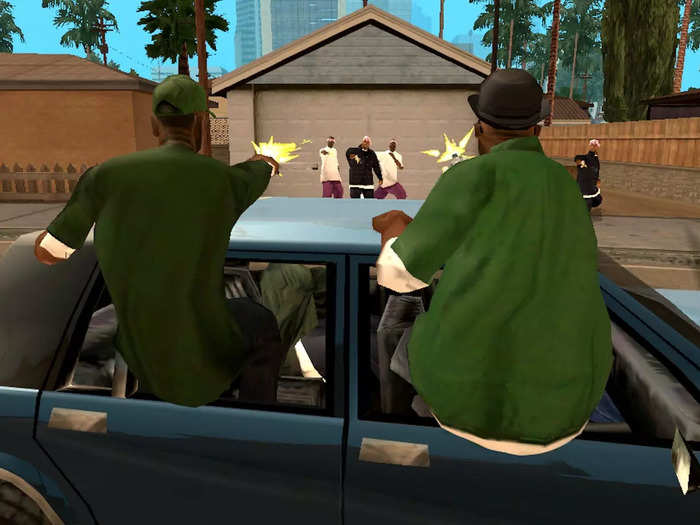 14. "Grand Theft Auto: San Andreas" (2004) — PlayStation 2