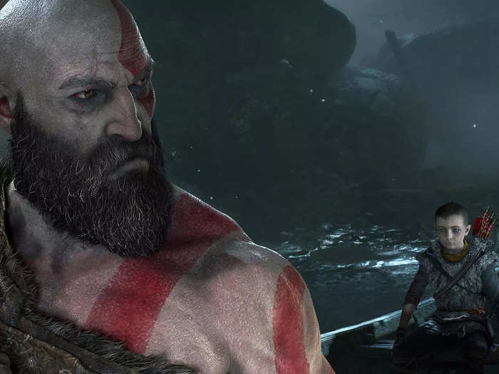 27. "God of War" (2018) — PlayStation 4