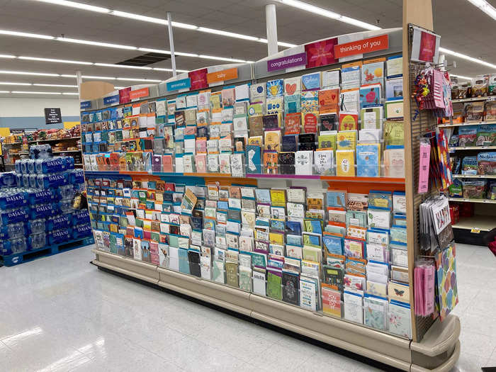 The greeting card section was perfect for last-minute gifts.