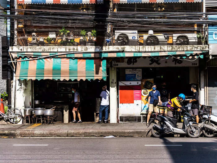 Before my trip to Bangkok, I had heard of a legendary restaurant called Wattana Panich. The family-owned restaurant is famous for its half-a-century-old beef and goat soup.