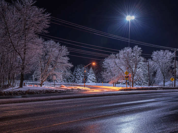 Winter weather can lead to treacherous driving conditions, so visitors should take precautions.