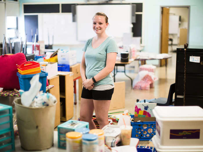 2016: Teacher Shannon Raftery used crowdfunding to pay for classroom supplies.