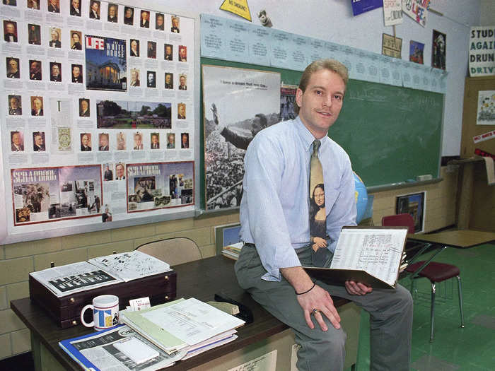 1994: Melville High School teacher Rodney Wilson made headlines when he came out as gay.