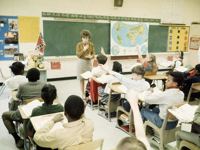 1969: Students learned grammar.