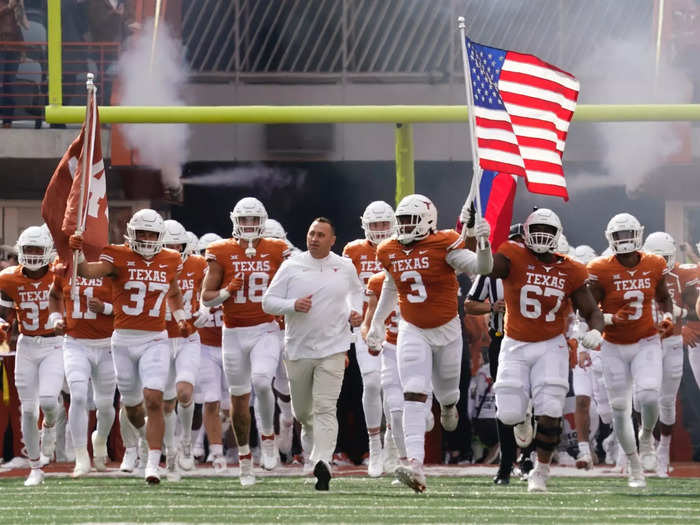 23. Texas Longhorns