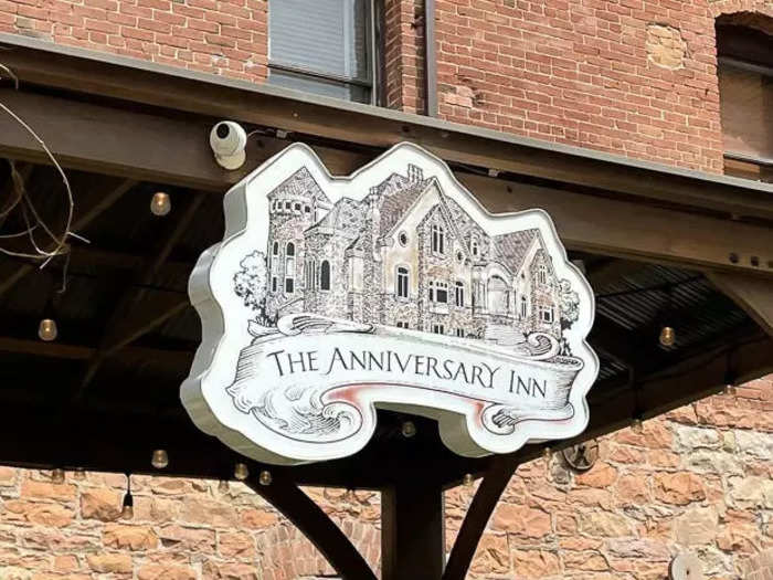 Known as the Anniversary Inn at Fifth South, the Central City location where I stayed has 36 individually themed rooms that sleep two people each. Depending on the style, they range in price from $200 to $320 for one night.