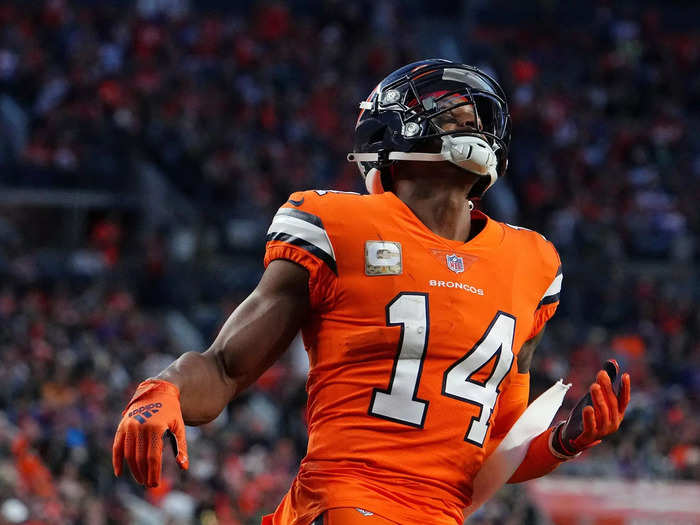 38. Courtland Sutton — WR, Denver Broncos