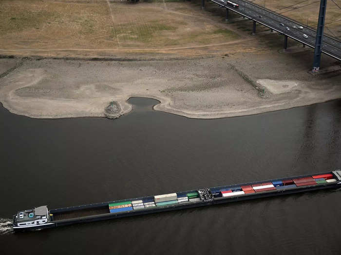 The Federal Waterways and Shipping Administration anticipates that water levels should start to stabilize and could climb to around 16 inches by Saturday morning. The water levels at Kaub need to be around 59 inches and above for barges to pass through at full capacity, according to the Rhine Forecast.