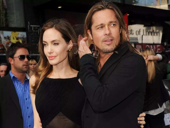 July 2016: Pitt and Jolie were seen together in public for one of the last times.
