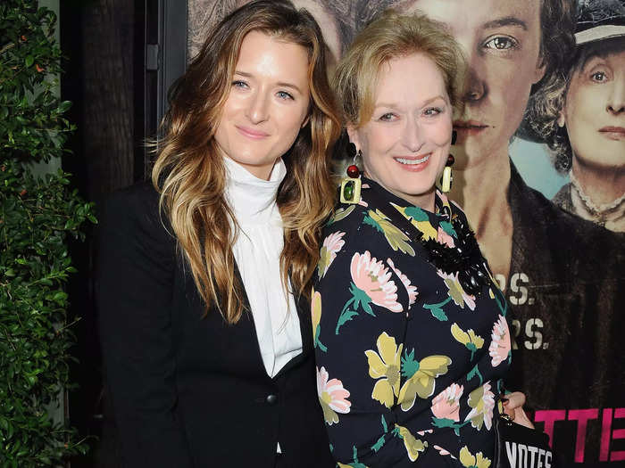 Grace Gummer is the daughter of acting legend Meryl Streep.