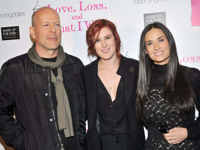 Bruce Willis and Demi More