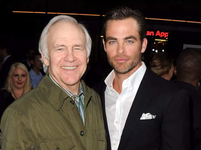 Chris Pine stepped into the family business. His parents are actor Robert Pine and former actress Gwynne Gilford.