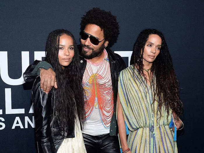 Zoë Kravitz is the daughter of Lenny Kravitz and Lisa Bonet and now the stepdaughter of Jason Momoa.