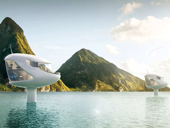 It says its mission is to develop technology that makes oceans into an "eco-sustainable paradise."