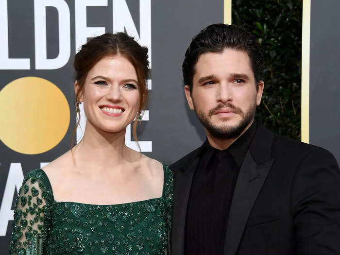 Rose Leslie said Kit Harington made her feel "safe" during their sex scene.