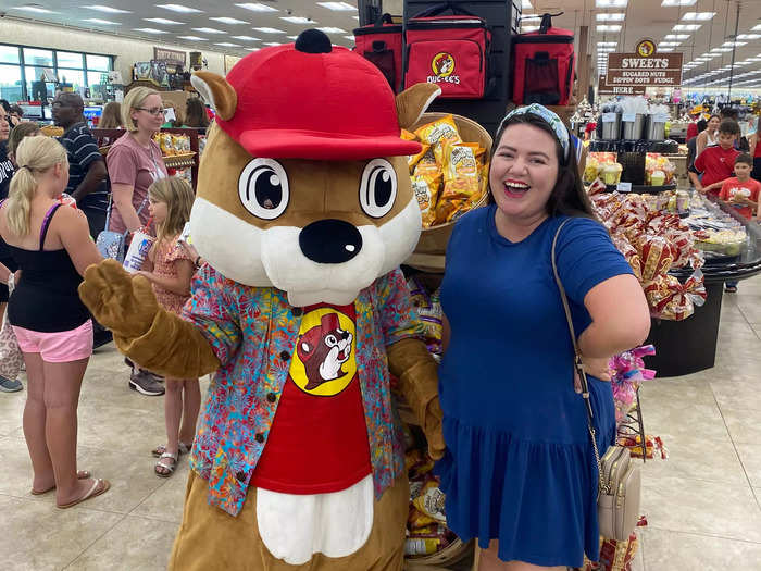 I even met Buc-ee the Beaver before I checked out.