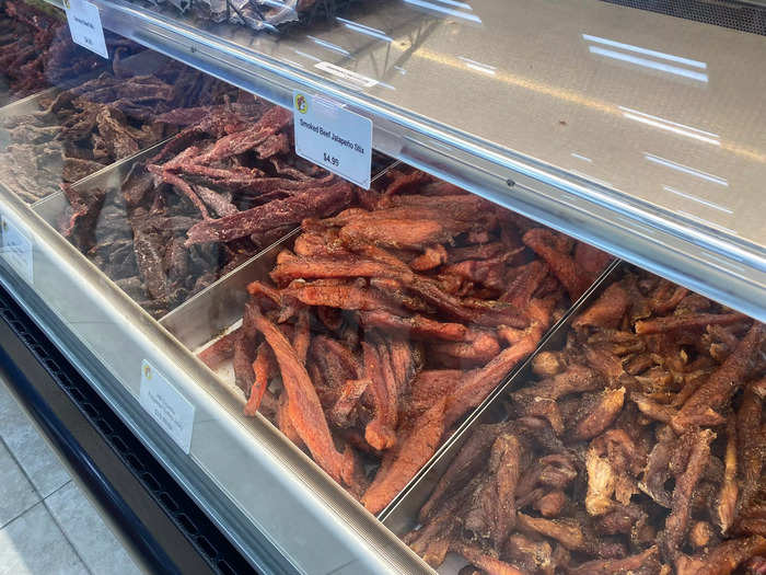 Beef jerky takes center stage at Buc-ee